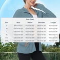 thumbnail image 3 of Neewe Cardigan Athlétique Léger pour Femmes, Protection Solaire, Fermeture Éclair Intégrale, Manches Longues, Coupe Ample, Chandails Décontractés, Randonnée Plein Air, 3 of 7