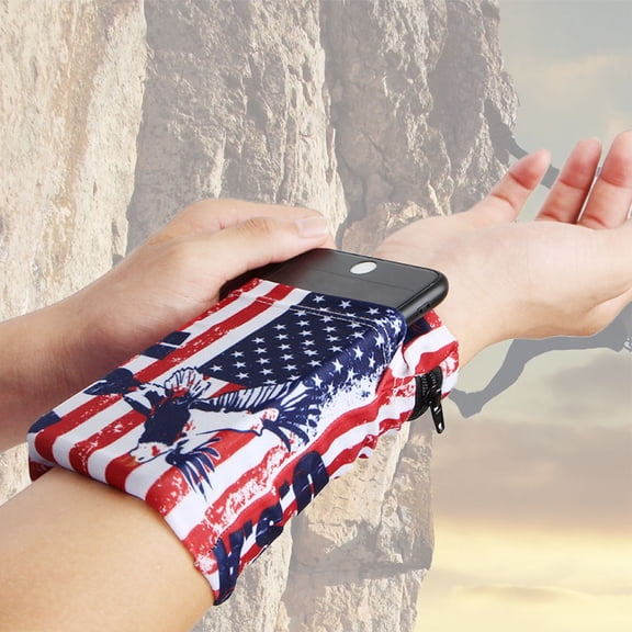 HINTRMENT 1Set Running Cell Phone Bag with Spandex for Men Women Biking Jogging Gym