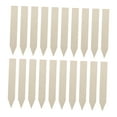 thumbnail image 4 of Worgeous 50PCS Beige Wooden Garden Plant Tags Composite Material Easy to Write Labels for Home and Nursery, 4 of 8