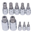 thumbnail image 1 of Spline Bit Socket,10 Pcs Triple Square Triple Square Bit Socket Triple Square Spline Bit Socket Industry-Leading Standards, 1 of 14