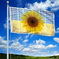 thumbnail image 3 of Flagwix Ukraine Grommet Flag I Stand With Ukraine BNT563GF - 3x5 ft., With Flag Pole Rings, 3 of 6