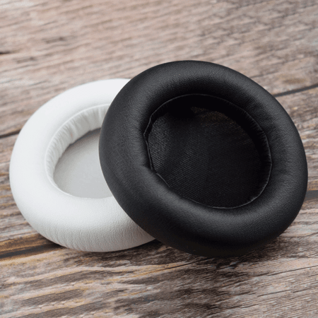 

Farfi Ear Pads Dust-proof Protein Faux Leather Elastic Headphone Earmuff for ATH-SJ33/SJ55/ES7/ESW9
