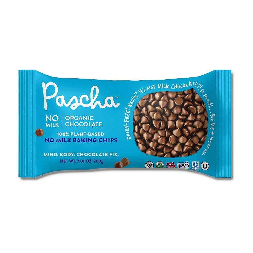Pascha Organic Chocolate Baking Chips with Rice Milk -- 7 oz