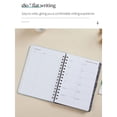 thumbnail image 4 of Cuaderno mensual A5 Perfecl papel grueso superficie impermeable cuero, 4 of 8