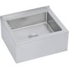 Elkay FLR-1X Standard Mop Sink, 1-Compartment 6" Deep Bowl, 24 (L) X 20 (W) X 10 (H) Over All