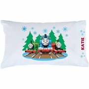Personalized Thomas & Friends Snowfall Pillowcase