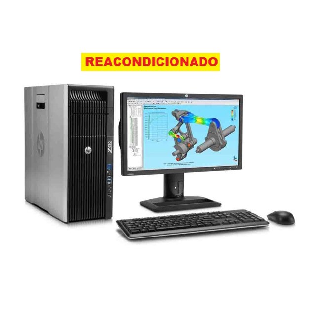 PC HP Z620 –Intel Xeon E5- 8GB RAM –1TB HDD – NVIDIA NVS315 - 1GB –MONITOR 18”- REACONDICIONADO