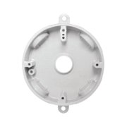 Sigma Electric 1.5 in. Round Plastic Outlet Box White