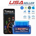 thumbnail image 4 of US 2-4 OBDII ELM 327Read Tool For iPhone OBD2 Car Bluetooth Scanner Code Reader, 4 of 5