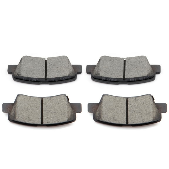 Scitoo Ceramic Discs Brake Pads, 4pcs Rear Brake Pads Brakes Kits fit 2012 2013 2014 Hyundai Azera,2011 2012 2013 2014 2015 Hyundai Sonata,2013 Kia Optima Compatible 583022TA60 D1445-8428