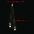 thumbnail image 3 of INSPIRE CHIC1Pair Non-Slip Clear Bra Straps Replacement Invisible Transparent Bra Shoulder Straps Clear-White Buckle Width: 2.0cm/ 3/4", 3 of 5