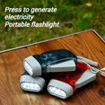 thumbnail image 4 of ENFOURCLASS Mini LED Hand Crank Flashlight for Camping and Hiking, 4 of 26