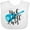 AA-White, variant on Inktastic Rock and Roll Lives with Blue Guitar Boys or Girls Baby Bib
