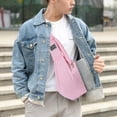 thumbnail image 4 of Fournitures pour Animaux Bandoulière Réglable Sac de Transport pour Chiot Sac Messager Portable, 4 of 7