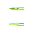 thumbnail image 2 of Toystoory Alicates de pesca de sierra escalonados Anti-bobinado Conveniente removedor de anzuelos Abrazadera antideslizante Sujeción Fish Catcher Verde 2piezas Toystoory CBP268075, 2 of 6
