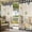 Beige, variant on Outdoor Curtains for Patio Waterproof, Easter Rabbit Outdoor Privacy Panels Grommet, Farmhouse Spring Botanical Flowers Eggs Grid Blackout Outside Curtains for Porch/Cabana 54"x95", 2 Panels