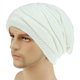 thumbnail image 4 of Gorro holgado de invierno con gorro elástico de punto acanalado cálido para mujeres y hombres, 4 of 5