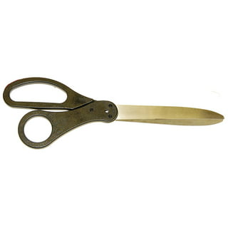 Aemoe 10.5 Ribbon Cutting Scissors Heavy Duty Metal Scissors Large  Scissors for Ribbon Cutting Ceremony Ribbon Cutting Professional Scissors  for