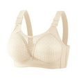 thumbnail image 2 of Juslio Bras for Women No Underwire Bra Comfortable Breathable Plus Size Backless Push Up Bra, 2 of 3