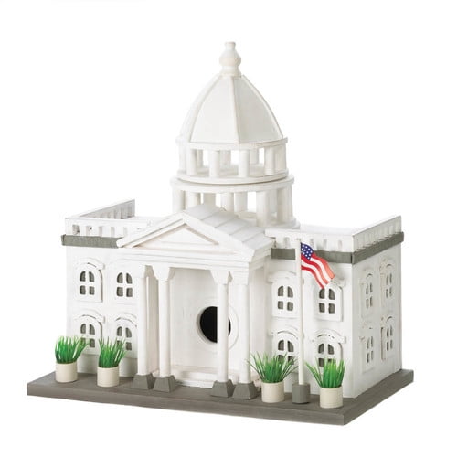 Zingz & Thingz Presidential 13 in x 11.5 in x 7 in Birdhouse by Zingz & Thingz