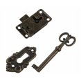 thumbnail image 1 of CHAO Pestillo y perno cian Cerradura para muebles Caja artesanal Cerradura para cajón Juego de tres piezas Puerta para muebles Cerradura clásica Joyero Gabinete Cerradura antigua, 1 of 5