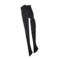 thumbnail image 3 of Leggings y medias para mujer a escala 1:6, ropa para muñeca, disfraz, elegante uniforme de soldado, disfraz de cosplay para figura de acción de 12 pulgadas Negro, 3 of 8