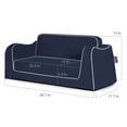 thumbnail image 5 of P'kolino Little Reader Toddler Sofa, Navy, 5 of 5