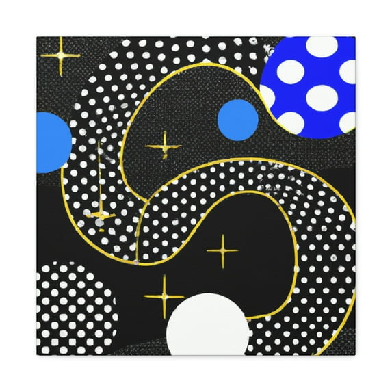 Uranus in Art Deco - Canvas