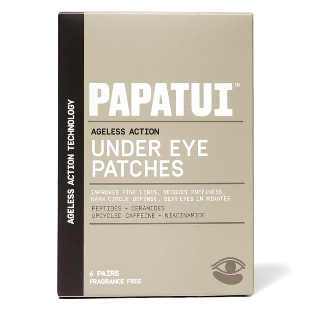 Parches para Ojeras Papatui 6 unidades para Hombre - Anti-Bolsas y Círculos Oscuros