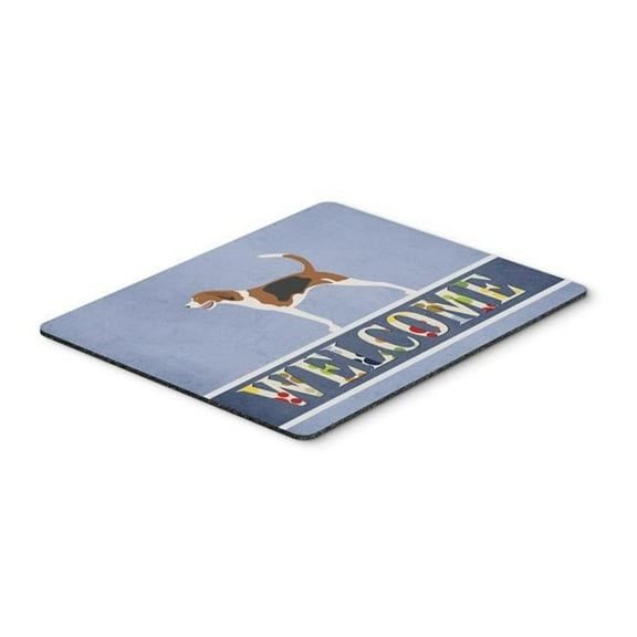Carolines Treasures American Foxhound Welcome Mouse Pad - Hot Pad or Trivet