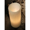 thumbnail image 2 of 3 Pieces of Hand Poured Hollow Candle Wax Luminary Ivory 7 inches, 2 of 3