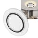 thumbnail image 5 of Luz de Techo Redondo, 3 Colores Temp de 3000K A 6000K LED TECOLE DOME LUZ PARA HOTEL PARA SALA DE ESTAR, 5 of 7