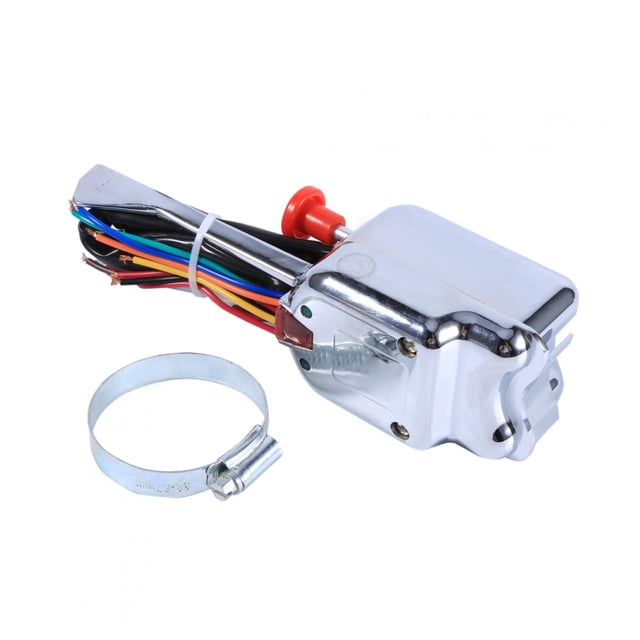Turn Signal Switch, Anti Wear Turn Signal Control 7 Wires With Clamp For Replacement For