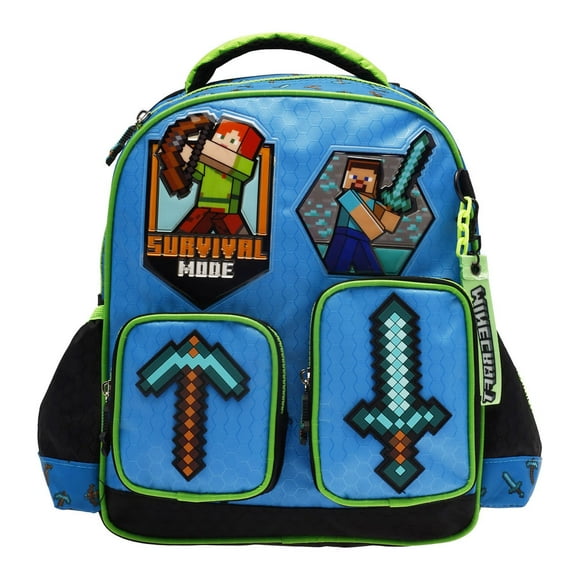 Mochila Kinder Infantil Microsoft Minecraft 11 L