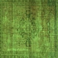 thumbnail image 1 of Ahgly Company Indoor Square Oriental Green Traditional Area Rugs, 3' Square, 1 of 4