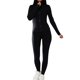 thumbnail image 1 of Conjunto de Yoga Gibobby Mujer Otoño Invierno Color Sólido Cremallera Soporte Cuello Chaqueta Deportiva Fitness, 1 of 5