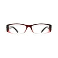 thumbnail image 4 of Eyebogo Kaylee Women Rectangular Reading Glasses, Burgundy, +3.25, 4 of 9