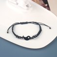 thumbnail image 1 of [ZQ] Juegos De Pulseras Trenzadas De Chi Tai Con Diamantes Trenzados De Pareja Cuerda De Mano, 1 of 4