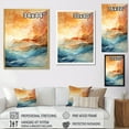 thumbnail image 4 of Designart "Striking Coastal Sunset Vista" Sunrisesunset Floater Framed Canvas Wall Art, 4 of 5