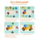 thumbnail image 5 of Rompecabezas para niños pequeños, 3 juegos de rompecabezas de animales, rompecabezas numerados de madera de colores, juguetes educativos de aprendizaje preescolar para niños y bebés Zhivalor  BST3016080-2, 5 of 6