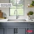 thumbnail image 4 of Delta 953034-26S-SS Lenta 26” Undermount 16 Gauge Stainless Steel Single Bowl Kitchen Sink, 4 of 7