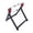 Red, variant on JISADER Motorcycle Wheel Balancer Accessories Stable Foldable Sturdy Alignment Stand Silver