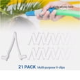 thumbnail image 3 of PASILI Pool V Clips Replacement 21 Pack Essential Accessories For Pool Cleaning, 3 of 8