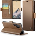 thumbnail image 1 of Case for Samsung Galaxy S25 Ultra Wallet Case with Card Holder, Kickstand RFID Blocking Magnetic Closure Shockproof Protective PU Leather Case for Samsung S25 Ultra Flip Case Wallet, 1 of 7