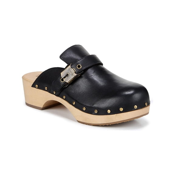 Dr. Scholl's Womens Original Clog Leather Slip On Clogs
