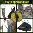 thumbnail image 6 of Skyhot 360° See Through Ground Hunting Blind for 2-3 Persons,300D Pop Up Resilient Portable Tent with Swing Door and Carrying Bag for Deer Turkey, 6 of 7