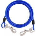 thumbnail image 1 of 3m/10ft Dog Tie Out Cable,steel Wire Pet Leash Reflective Canine Lead For Medium Large Dogs Up To 130lbs, 1 of 5