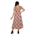 thumbnail image 4 of Moomaya Robe Kurti Longue Indienne Imprimée en Coton Tunique Robes pour Femmes, 4 of 6