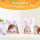 thumbnail image 3 of Conejito de Pascua Gnomo Muñeco de peluche Lindo elfo de primavera Enano Muñeca sin rostro Azul Ndcxsfigh Libre de BPA, 3 of 5