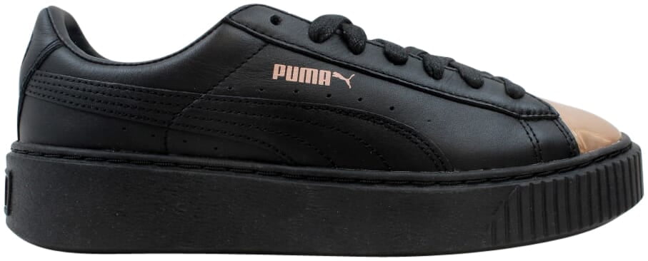 puma shoes black rose gold